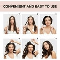 thumbnail image 3 of Rulos para cabello largo y mediano, rizador flexible sin calor para dormir durante la noche, rizos de volumen ondulados (juego de cuatro piezas de espuma)(Verde militar)(1 pieza), 3 of 5