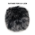 thumbnail image 3 of Cache-vent en Fourrure pour Microphone Extérieur 5-12/15mm, 3 of 12