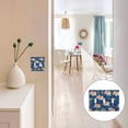thumbnail image 7 of Yayeee Toggle Light Switch Wall Plate 2-Gang 4.56"x4.48" Decorative Outlet Cover, Elephants with Palm Trees Pattern, 7 of 7