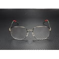thumbnail image 2 of GUCCI GG0396O 001 Aviator Gold Multicolor Gold Demo Lens 56mm Women's Eyeglasses, 2 of 5