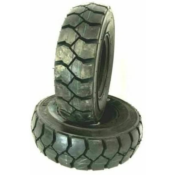 Two 7.0012 Forklift Tires With Tubes, Flap Grip Plus Heavy Duty 70012