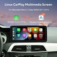 thumbnail image 4 of SNATEEN 10.25/12.3 inch Linux Carplay Screen/Radio/Multimedia Player for Benz C Class W204 2011-2014 Universal Car Navigation/GPS Upgrade Headunit Display 1080P Touch Screen Replace System, 4 of 10