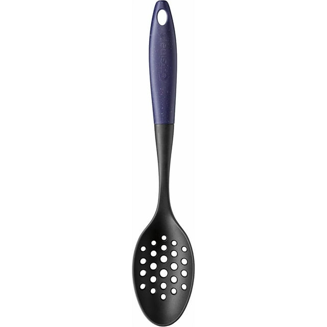 TEMOGU-Oceanware Blue Slotted Spoon, Handles Made from 98% Recycled Fish Nets (CTG-22-LSBC)