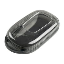 SOFEIYA Black Transparent Car Key Fob Case Cover Fits For Honda Civic 11th 2022-2023 For Accord For CR-V For HR-V For Pilot Auto Parts