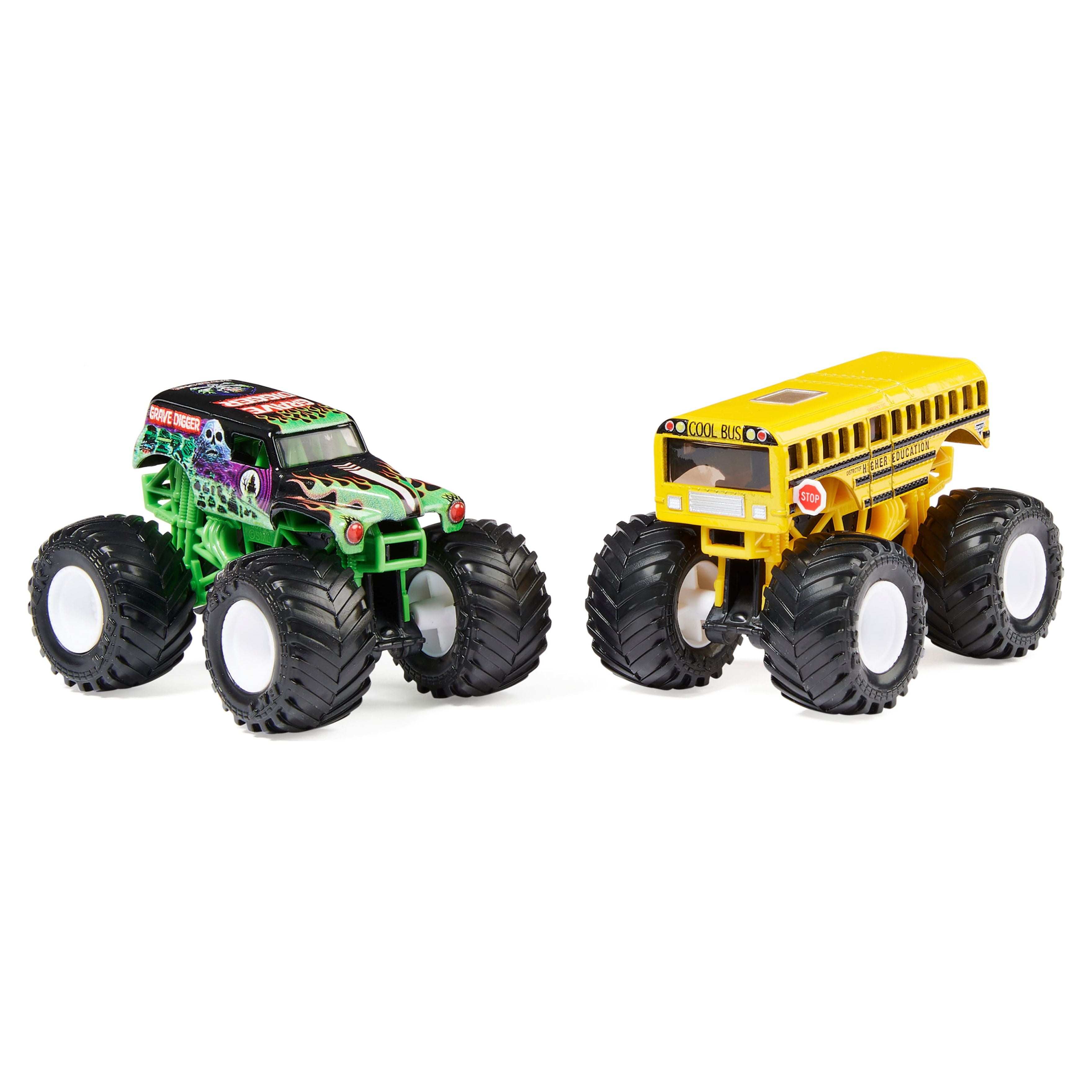  Monster Jam, camión monstruo oficial Mega Grave Digger  todoterreno con control remoto con luces, escala 1: 6 : Deportes y  Actividades al Aire Libre