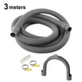 thumbnail image 1 of Washing Machine Dishwasher Drain Extension Kit 3Meter Drain Pipe, 1 of 9
