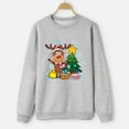thumbnail image 2 of Pyjamas de Noël Assortis pour la Famille Mode Pyjamas Assortis pour la Famille avec Chien Pyjamas Assortis pour la Famille Chandail en Molleton Décontracté à Manches Longues Ensemble de Pyjamas Assortis pour la Famille, 2 of 4