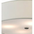 thumbnail image 3 of Meyda Tiffany 145895 Cilindro 4 Light 24" Wide Semi-Flush Drum Ceiling Fixture - Nickel, 3 of 7