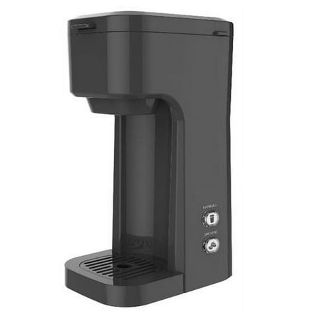 Mainstays Black Matte Single Serve Coffee Maker