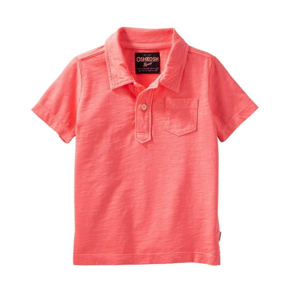 OshKosh B'gosh Baby Boys' Neon Jersey Polo, 6-9 Months