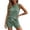 a-Green53693, variant on Womens Waffle Knit Two Piece Outfit Crew Neck Sleeveless Tank Top With Pocket Drawstring Waist Shorts Casual Matching Set For Loungewear Daily Wear Stylish Set