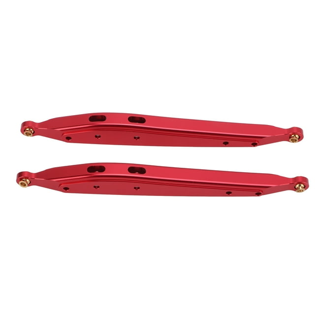 Bras Arrière Arrière Arrière RC pour les Bras Arrière de Traînée Axiale en Alliage d'Aluminium Résistant à l'Usure RC Haute Résistance pour les Bras Arrière Axiaux RBX10 Rouge