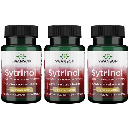 Swanson Sytrinol 150 mg 60 Sgels 3 Pack