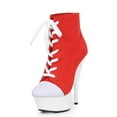 thumbnail image 1 of 609-Sneaks 6" Heel Athletic Women's Bootie, 1 of 2