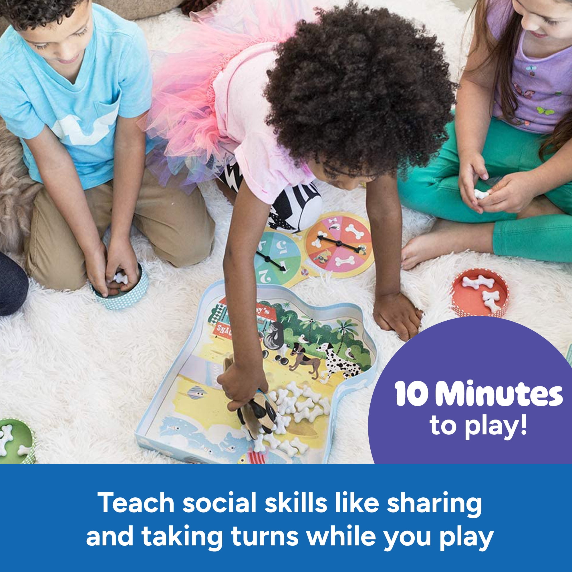Educational Insights Shelby's Snack Shack, Preschool Board Game, Toddlers Ages 4 and up