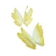 thumbnail image 5 of 2 piezas decoraciones artificiales de mariposa suministros de mariposa artificial para fiestas creativas decorativas para la casa de la casa de la boda amarillo, 5 of 8