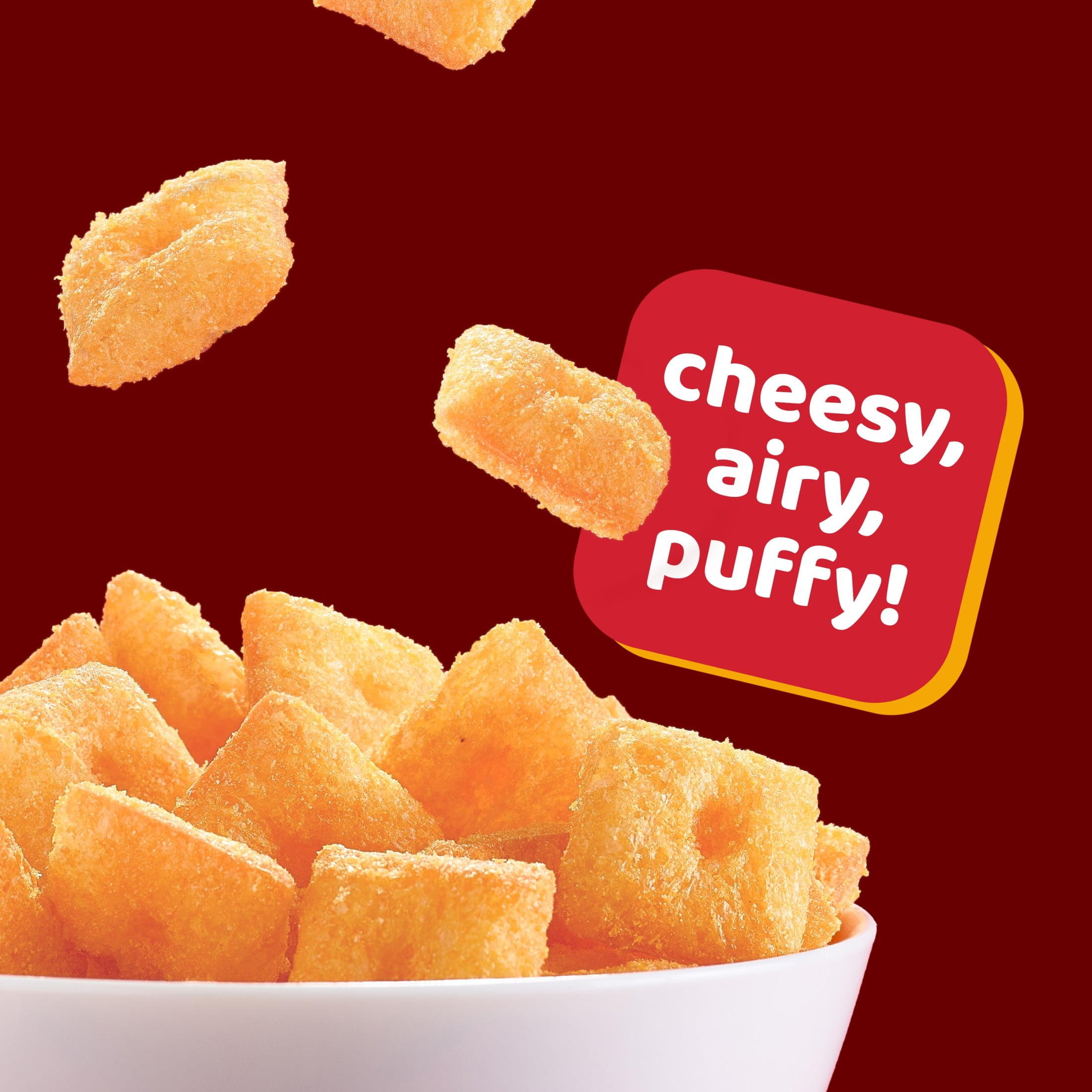 (3 pack) Cheez-It Puff'd Cheddar Jack Cheesy Baked Snacks, Puffed Snack Crackers, 5.75 oz