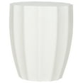 thumbnail image 4 of SAFAVIEH Outdoor Collection Jaslyn Concrete Accent Stool Ivory, 4 of 6