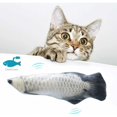 thumbnail image 2 of Jouet pour Chat Poisson Simulation Poisson Électronique Jouet à l'Herbe à Chat Balançoire Poisson Jouet pour Chat Rechargeable par USB Poisson Argenté Dragon Poisson, 2 of 5