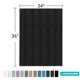 thumbnail image 5 of Alfombra de baño, felpilla, peluda, antideslizante, 60 x 90 cm, color negro, 5 of 7