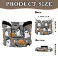 thumbnail image 2 of Haosy Cute Ghost Pumpkin Star Golf Mallet Putter Cover Strong Magnetic Leather Golf Club Headcover Closure, 2 of 7