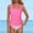 I-Hot Pink, variant on Women Lace Up Swimwear Pool Cover Up for Boys Tops Underwire Full Coverage Bathing Suit Top 18W Bikini Top Push Up Swimming Shorts Boys Swim Crop Top Tie Back Bathing Suit Tops