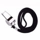 thumbnail image 5 of Silbato de Árbitro de Metal de Acero Inoxidable con Cordón para Deportes Escolares, Fútbol, Baloncesto, 4 Unidades, 5 of 7