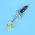thumbnail image 2 of Long Casting Spinner Bait Metal Fishing Lure Double Tail Propeller Trout Carp Catfish Artificial Ice Fishing Lures 10g, 2 of 8
