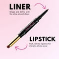 thumbnail image 2 of Oberon Lippie & Lipliner Duo Hot Red, 2 of 9