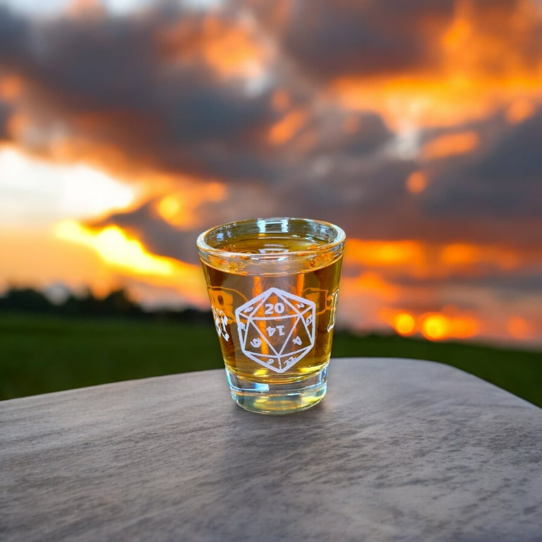 2oz Dungeon Master Shot glass 2oz Dungeon Master Shot glass