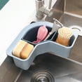 thumbnail image 1 of Kitchen Drainer Organizer Basket Leaking Basket Sink Side Shelf Fruit Kitchen Scraps Organizer, 1 of 4