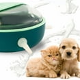 thumbnail image 3 of Perro Gatito Leche Cuenco Silicona Cachorro Gato Con Tetinas De Silicona Lactancia Verde SM SunniMix Alimentador de leche de cachorro, 3 of 8