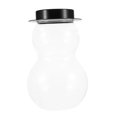 thumbnail image 4 of Minkissy Lot de 1 Récipient à Bonbons Transparent Bouteille en Plastique Scellée pour Usage Domestique et Restaurant, 4 of 6