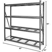 Gladiator 90 X 90 Heavy Duty Mega Rack With Four Adjustable Shelves