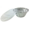 thumbnail image 5 of Handi-Foil 3.5 oz. Aluminum Foil Cup w/Clear Lid -Ramekin/Cupcake/Tart Container (pack of 50), 5 of 6