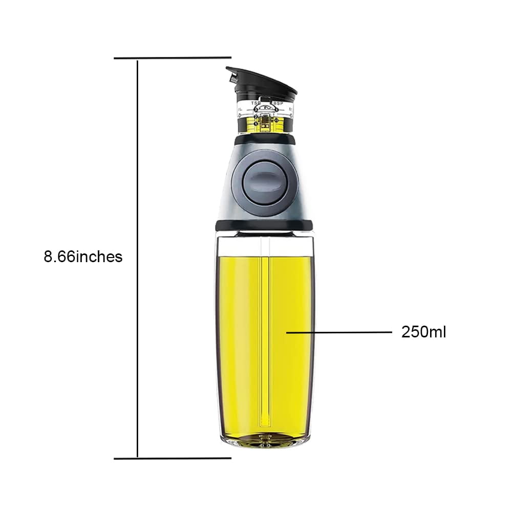 GMISUN Oil Dispenser Bottle for Kitchen, Olive Oil Dispenser Bottle 8oz, Cooking Oil and Vinegar Dispenser Set 4Pack, Olive Oil Decanter Container