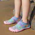 thumbnail image 6 of Boy's Girl's Kids Water Shoes Quick Dry Aqua Socks Barefoot Shoes for Beach Pool Outdoor Hook and Loop, 6 of 7