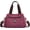 Pink, variant on Women's Canvas Hobo Handbags Multi-Pockets Tote Shoulder Crossbody Bags Casual Vegan Top Handle Shopper Handbags Satchel