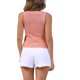 thumbnail image 3 of INSPIRAR CHIC Suéter Corto Sin Mangas de Crochet con Lazo Frontal para Verano Playa L Rosa, 3 of 6