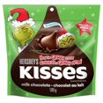 thumbnail image 1 of HERSHEY'S KISSES GRINCH Holiday Milk Chocolate Candy, 1 of 8