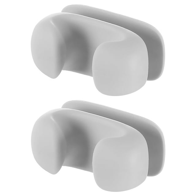 GOOHOCHY 2 soportes adhesivos para cucharas de arroz de pared, fáciles de acceder, para utensilios de cocina, accesorios para ollas arroceras en cocinas modernas.