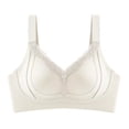 thumbnail image 3 of Full Coverage Wireless Bra for Everyday Comfort With Seamless Lift and Wider Sides Soft Jelly Support Bra for Home Use, 3 of 3
