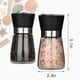 thumbnail image 2 of Salt and Pepper Grinder Set,Salt and Pepper Mills,Manual Salt Pepper Shaker Set with Adjustable Coarseness, 2 of 5