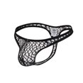 thumbnail image 2 of Mens Underwear New Men Low-Waisted Transparent Lace Men's Underpants T-back Underwear, 2 of 4