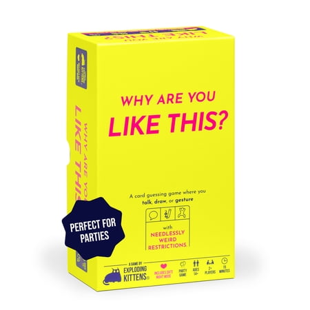 Exploding Kittens Presents: Why Are You Like This? A Silly Guessing Game of Talking, Drawing & Gesturing for Adults, Teens & Date Nights