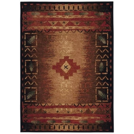 Badin Machine-Woven Area Rug