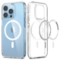 thumbnail image 1 of Funda para teléfono Spigen Ultra Hybrid Mag compatible con MagSafe para iPhone 13 Pro, color blanco, 1 of 8