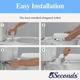 thumbnail image 5 of 5Seconds B Series Non-Electric Bidet Toilet Seats with Slim Design, On/Off Safety T Diverter, 5 of 8