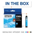 thumbnail image 2 of Cartucho de tinta Epson T220 DuraBrite Ultra High Capacity Cyan, 2 of 5