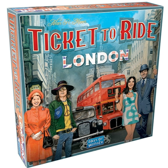 Ticket to Ride: London Family Board Game by Asmodee for Ages 8 